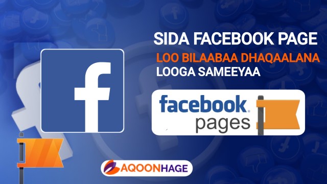 Side Facebook Page Lacag Looga Sameyaa