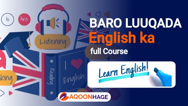 Ku baro Luqada English Mudo 3 bil Ah.